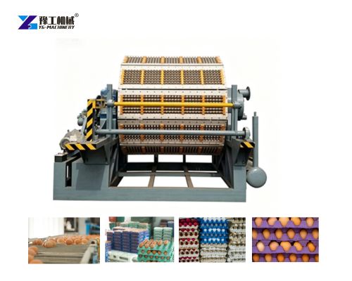 4000–7000 pcs/h egg tray manufacturing machine