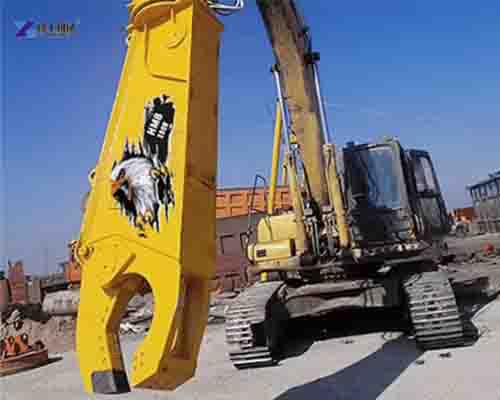 Scrap Mental Shear for Excavator