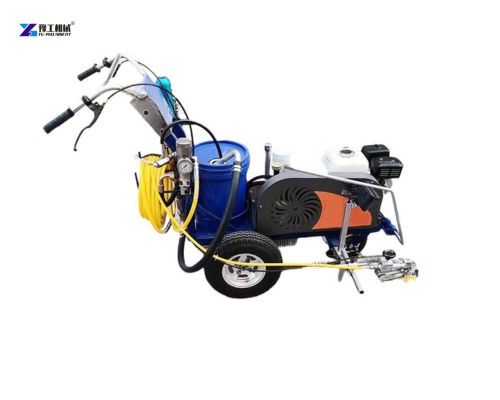 cold spray road marking machine