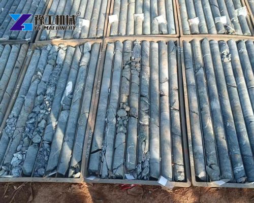 crawler domaind drill rig drills thin-wall diamond wireline coring samples