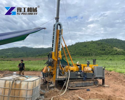 crawler drill machine