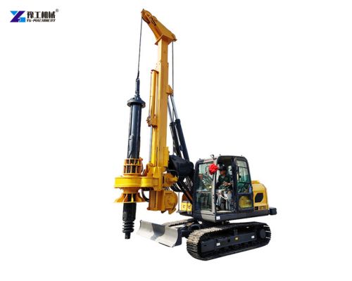 crawler rotary drilling rig