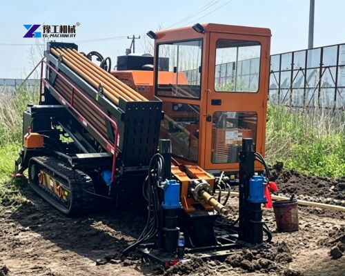 horizontal directional drilling rig for agricultural irrigation