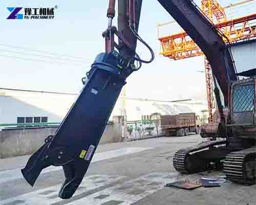 metal shear for excavator price