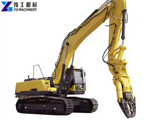 metal shear for excavator