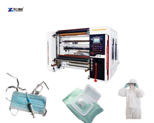 non woven slitting machine