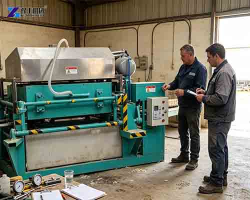 paper egg tray machine