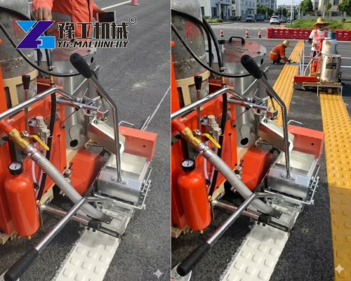 parking striping machine for the Philippines road