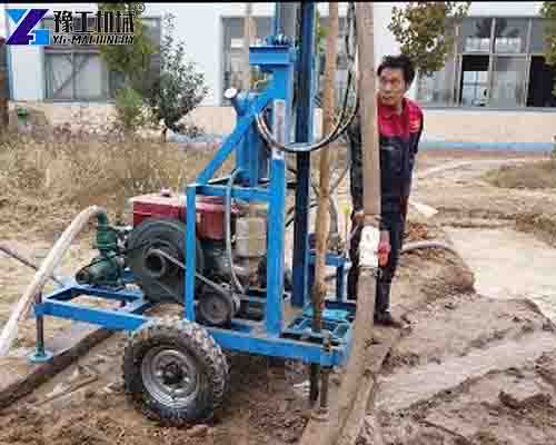 portable water drilling machine