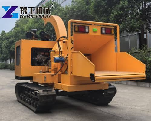 small portable wood chipper
