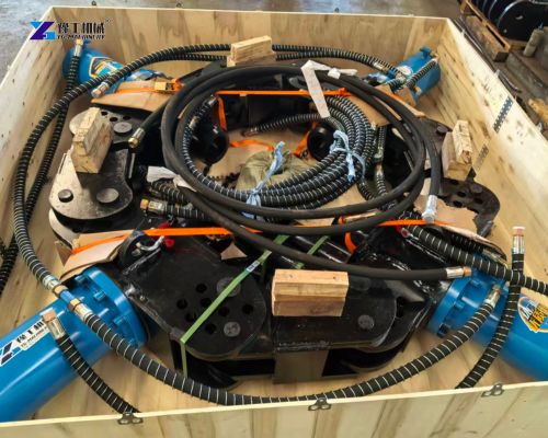 square hydraulic pile cutter