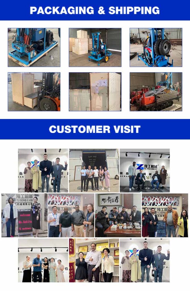 YG small water well drilling rigs global partners