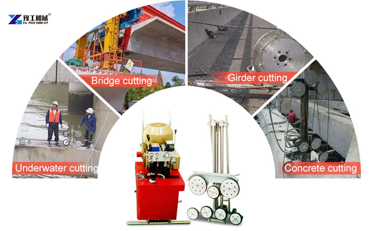 applications for wire concrete saws