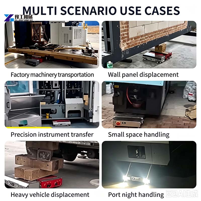applications of electric transfer carts