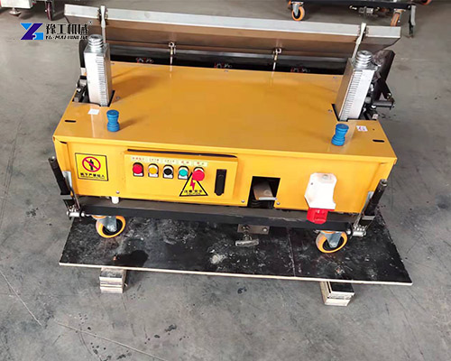 automatic cement plaster machine