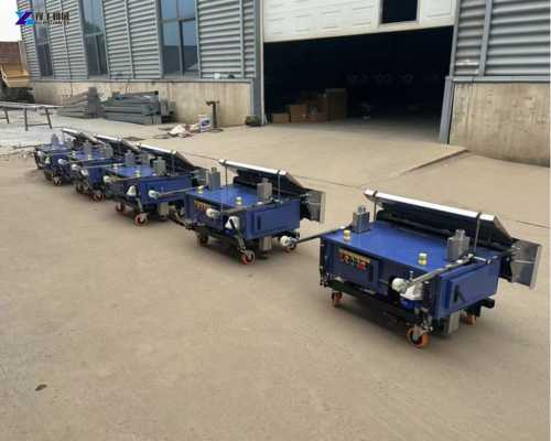 automatic wall plaster machine factory