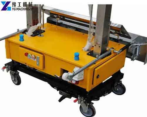 cement plaster machine price