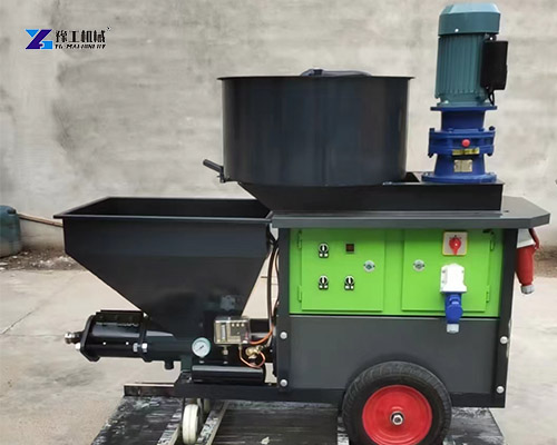 cement plaster spray machine