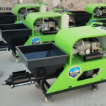 Manual Plastering Vs Automatic Mortar Spraying Machine concrete spraying equipment price