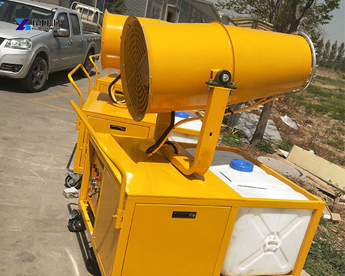 dust suppression fog cannon machine