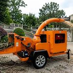 Tree Branch Chipper Sold to Spain garden shredder wood chipper for sale