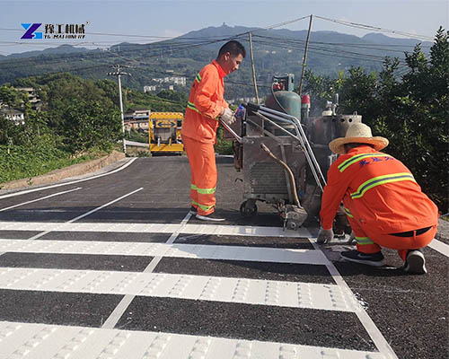 hot melt marking machine for road