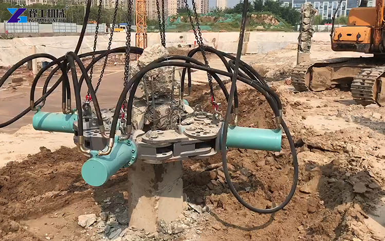 hydraulic concrete pile breaker for foundation cutting 2026