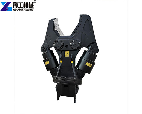 metal shear excavator
