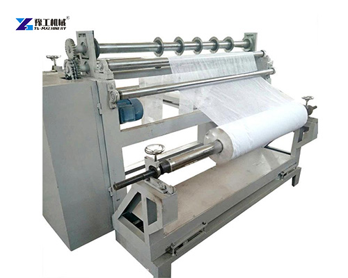 non woven fabric slitting rewinding machine