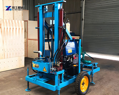 portable borewell machine