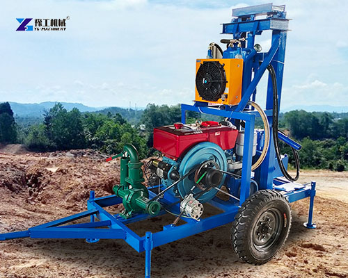 portable small well drilling rig