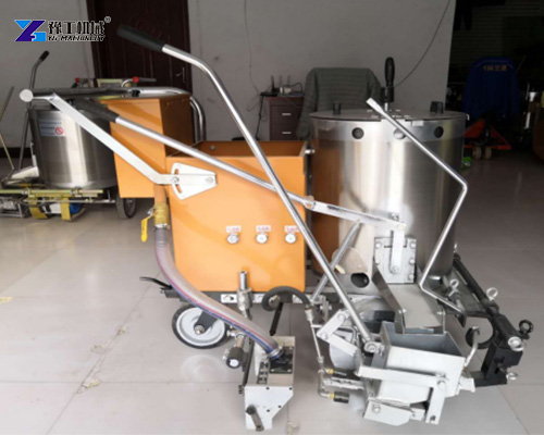 YG-380S thermoplastic striping equipment