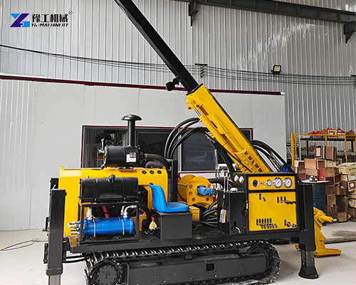 crawler core drilling rig machine