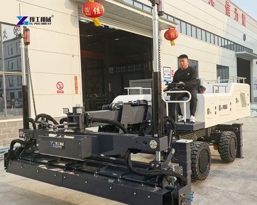 four-wheel ride-on laser screed