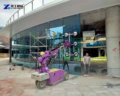 glazing robots for glass curtain walls