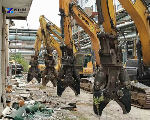 hydraulic shears for excavator